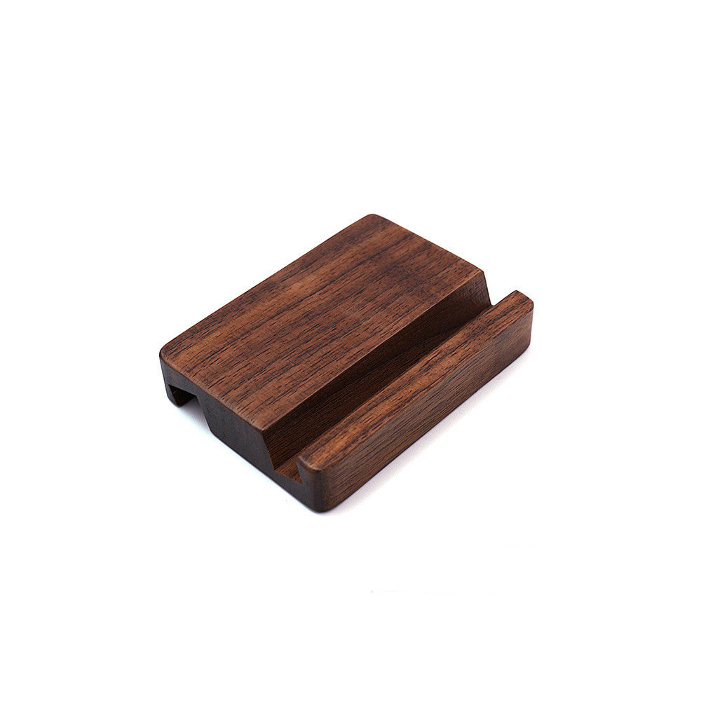 Walnut Phone Holder